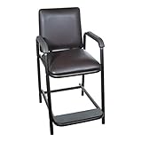 Drive Medical 17100-BV Hip High Chair with Back and Arms,...