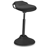 SONGMICS Standing Desk Chair, Adjustable Ergonomic Standing...