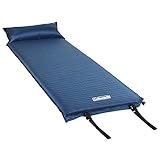 Coleman Self-Inflating Sleeping Pad with Pillow, Lightweight...