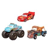 Mattel Disney Pixar Cars Mini Racers 3-Pack of Small...