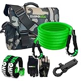 Rhino USA Ultimate Kinetic Rope Recovery Kit (30,580lb Break...