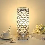 Seaside village Crystal Table Lamp Touch Control Dimmable...