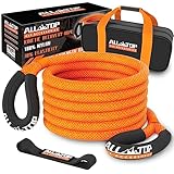 ALL-TOP Kinetic Recovery Rope, 48000Lbs, 1in x 20ft, Heavy...